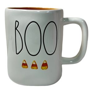 Rae Dunn "BOO" Candy Corn Coffee Mug